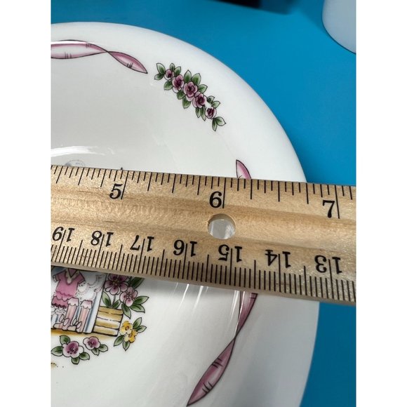 Hammersley Bone China Maisie Mouse 3 Piece Child's Set Cup Bowl Plate England - Picture 8 of 10